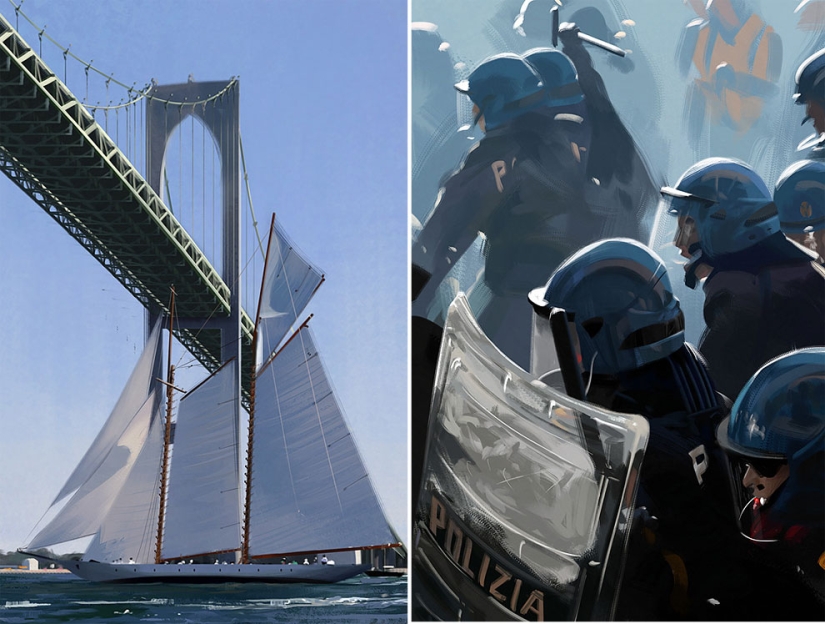 Del mito a la realidad y de vuelta: el increíble arte digital por Johannes Voss
