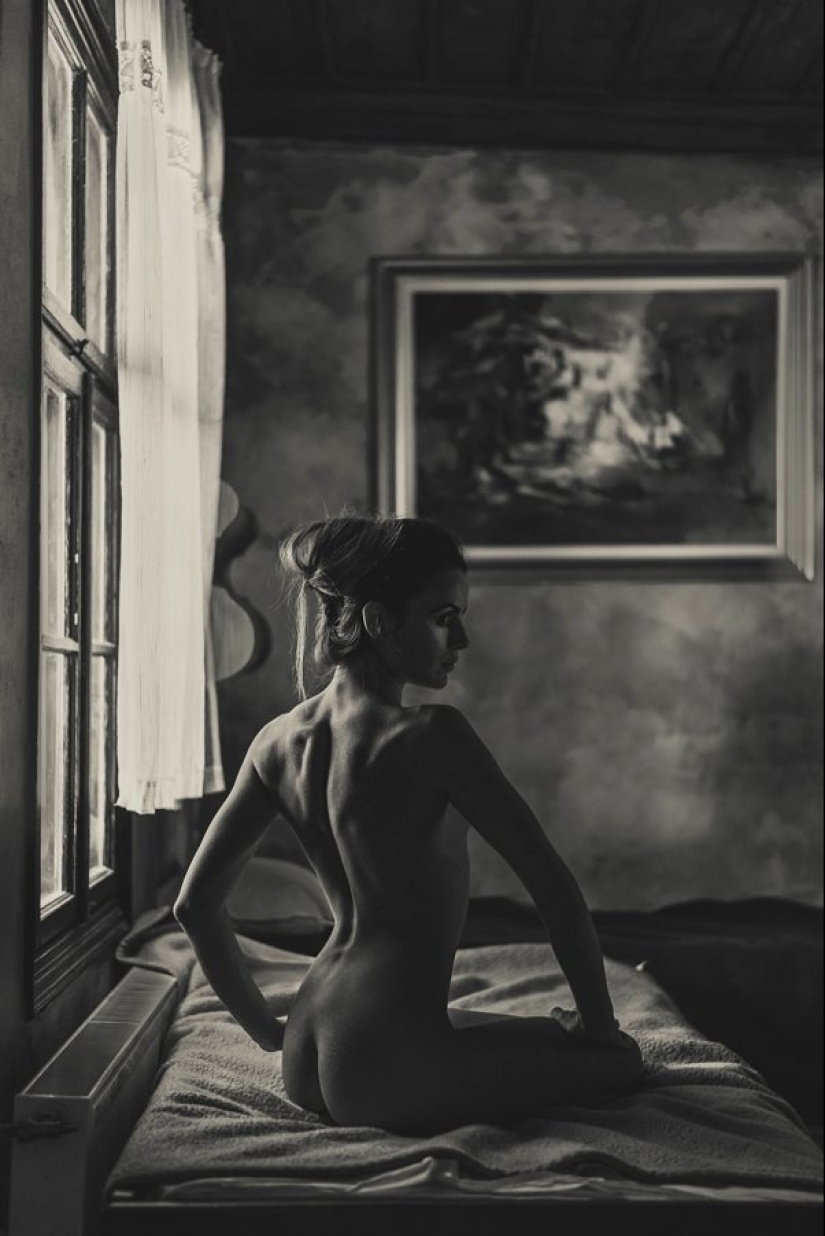 Delicadas obras eróticas del fotógrafo búlgaro Kalynsky
