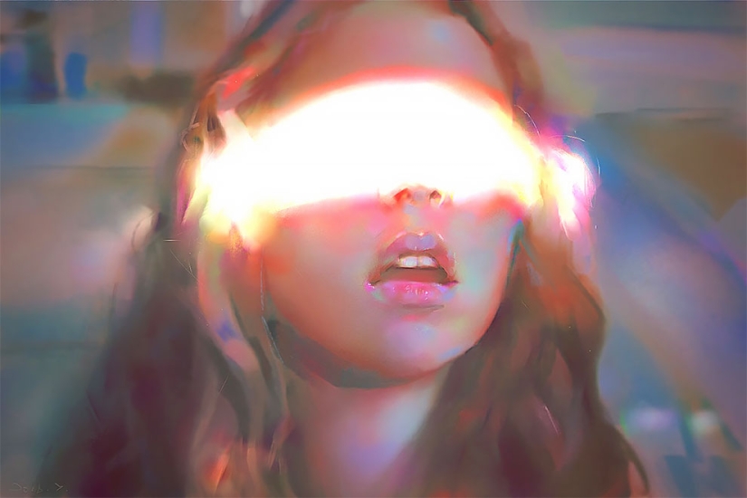 Delicados retratos de maestro de pintura digital Yanjun Chen
