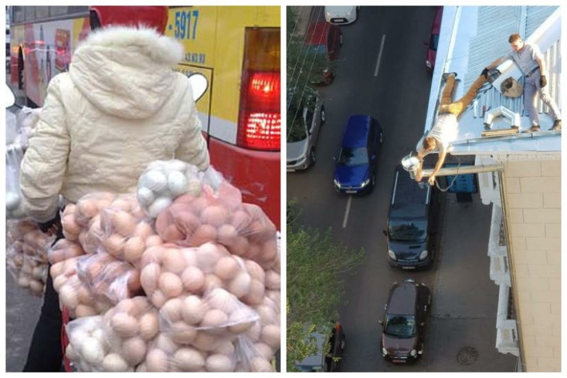 Dementia and courage: 20 photos of people who don't know what fear is Dementia and courage: 20 photos of people who don't know what fear is