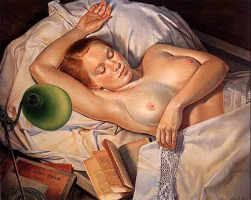 Desapego y erotismo sofisticado en las pinturas de Francine Van Hove