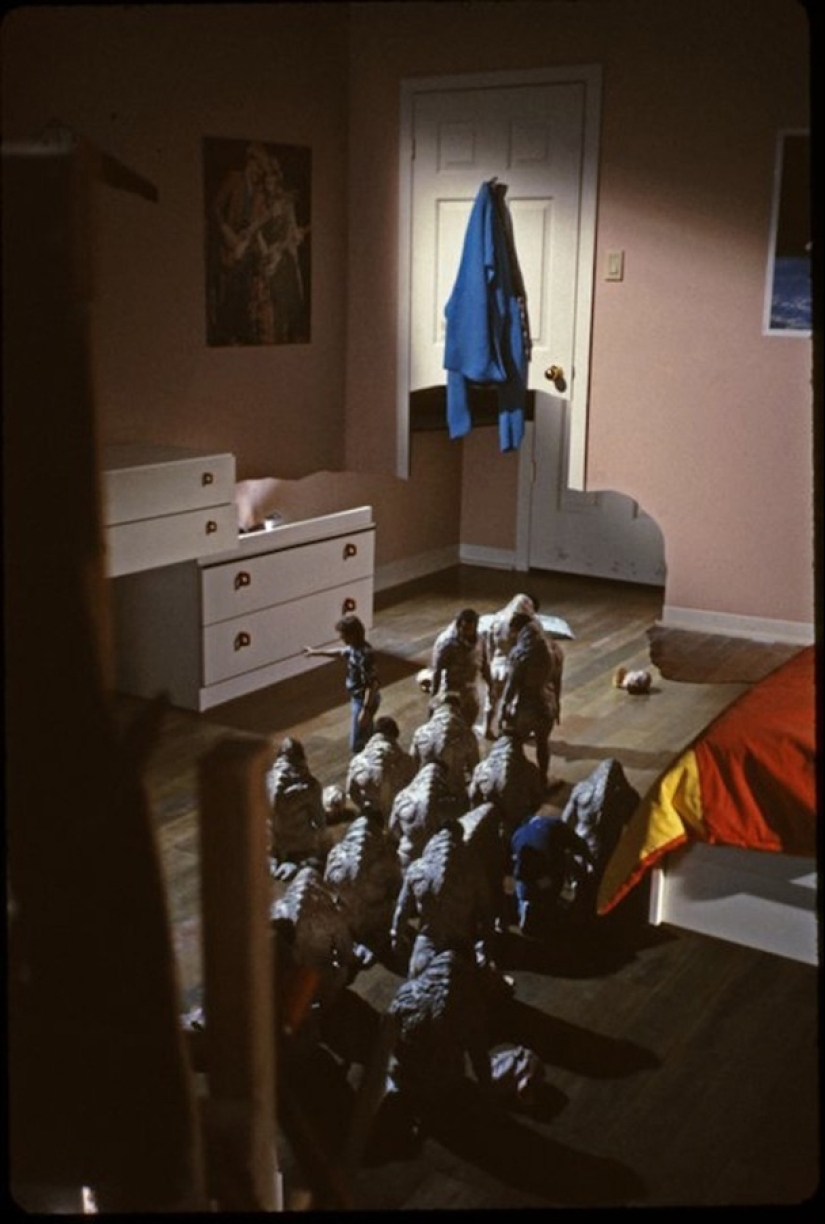 Detrás de escena de famosos thrillers y películas de terror.