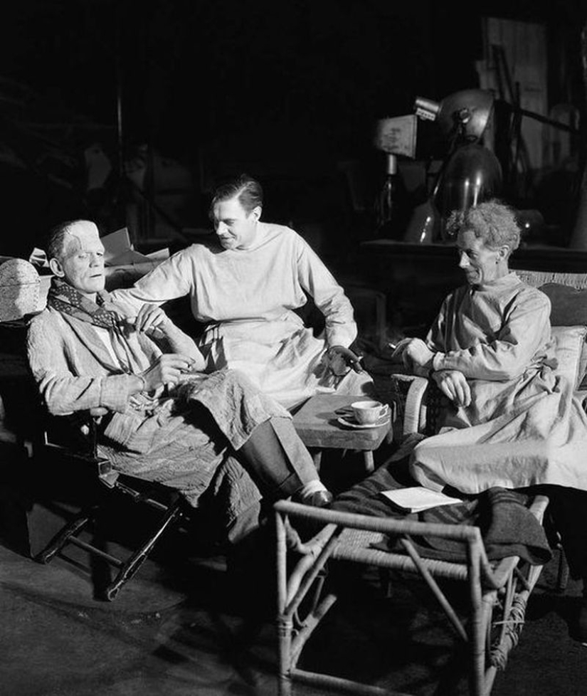 Detrás de escena de las películas clásicas de Frankenstein