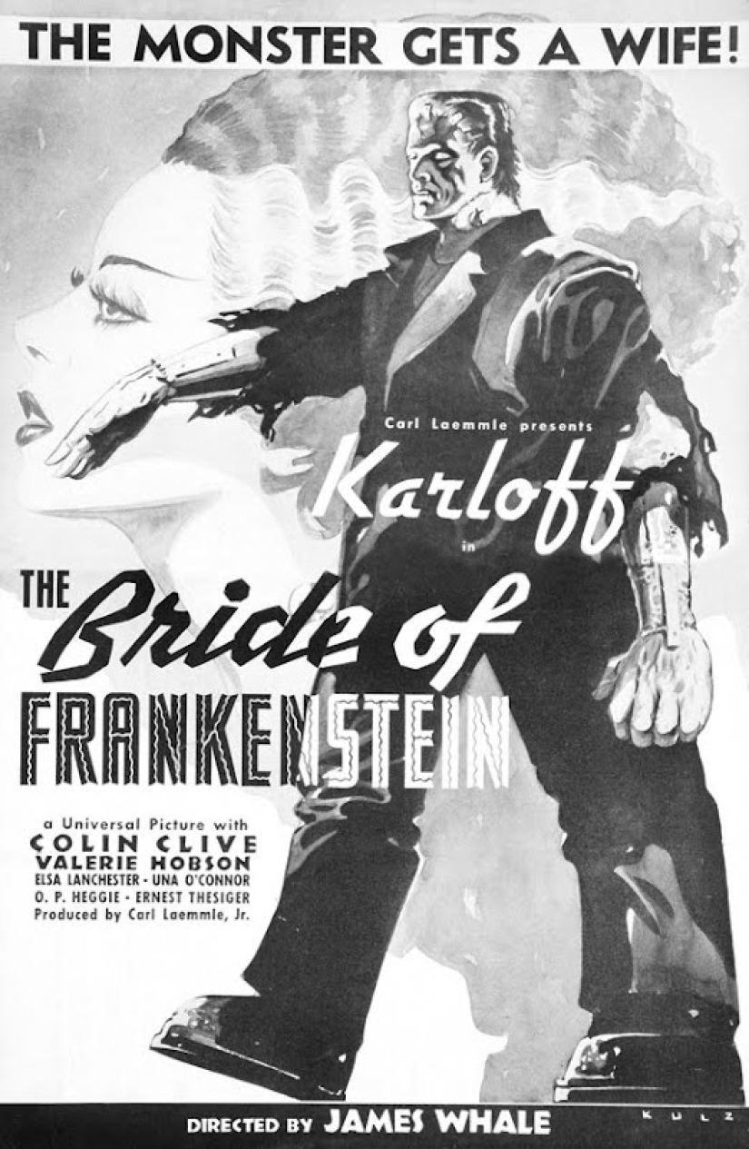 Detrás de escena de las películas clásicas de Frankenstein