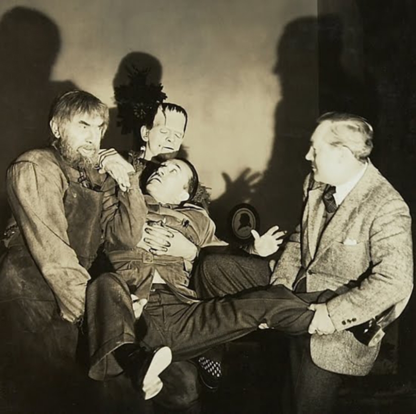 Detrás de escena de las películas clásicas de Frankenstein