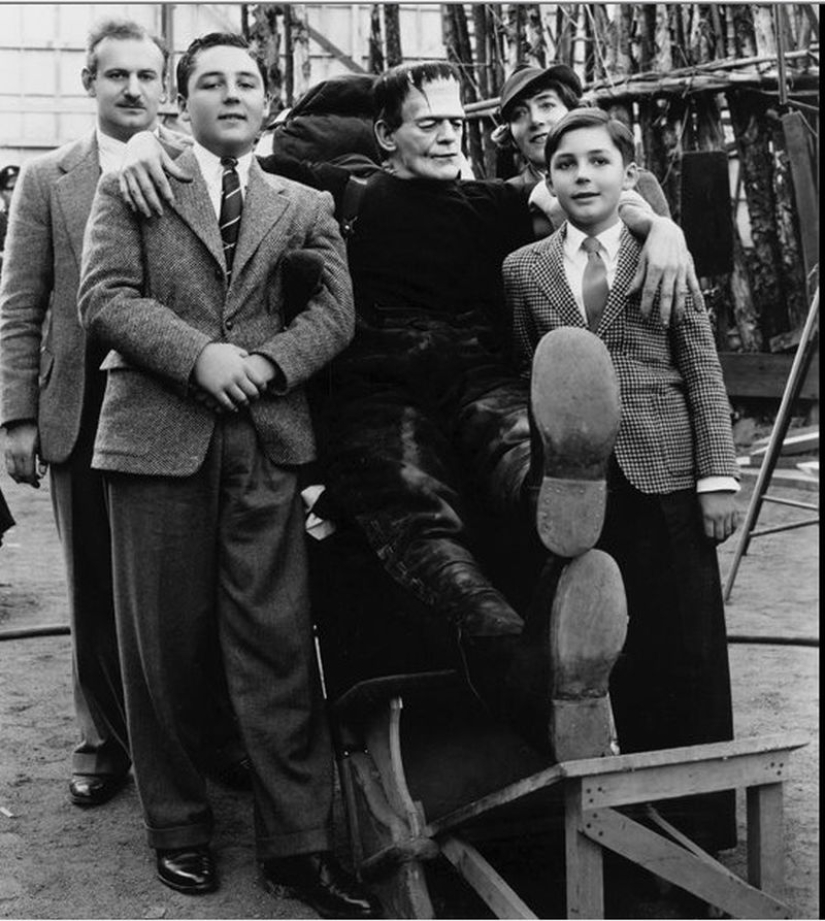 Detrás de escena de las películas clásicas de Frankenstein