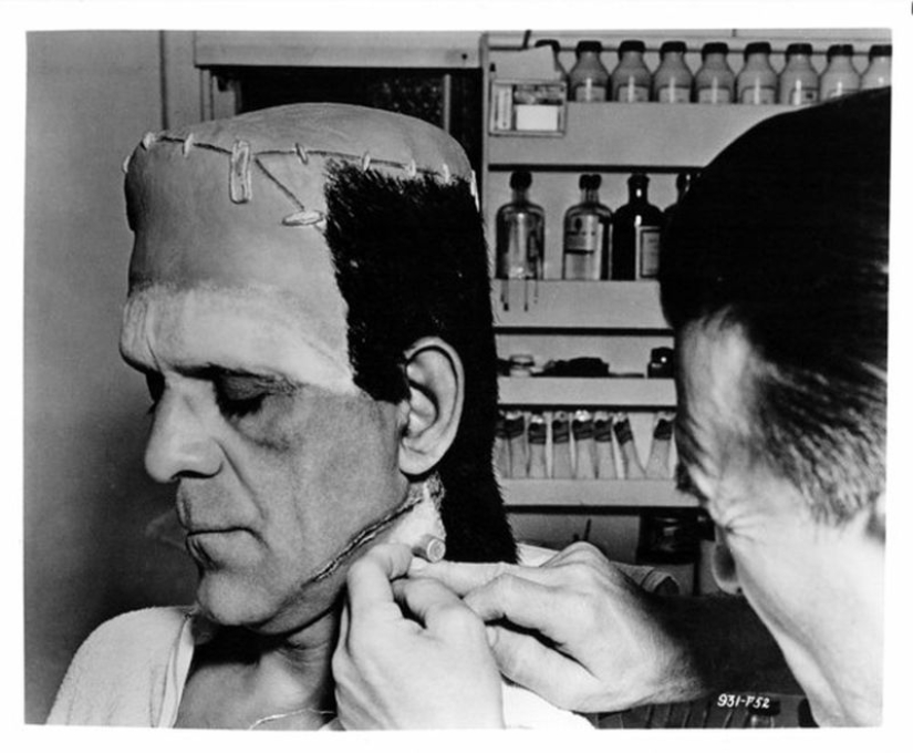 Detrás de escena de las películas clásicas de Frankenstein