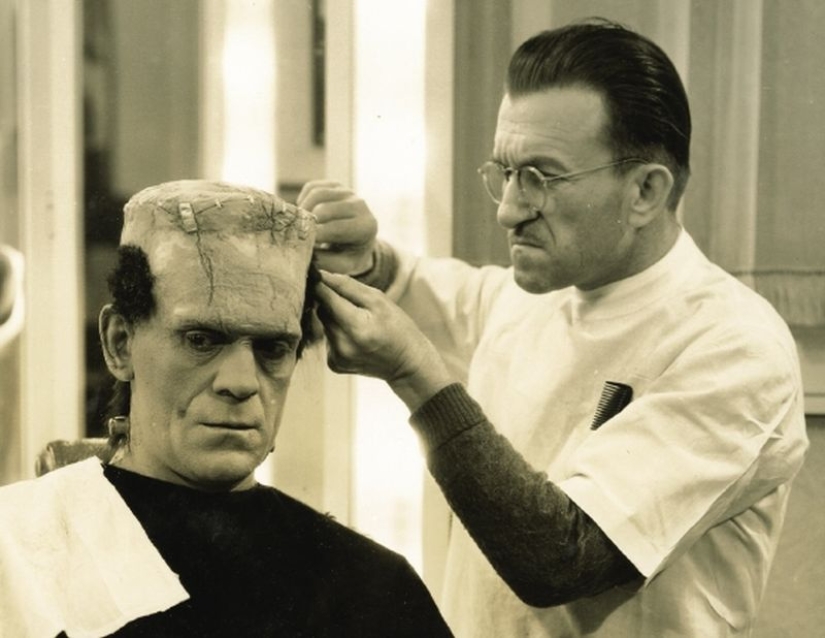 Detrás de escena de las películas clásicas de Frankenstein