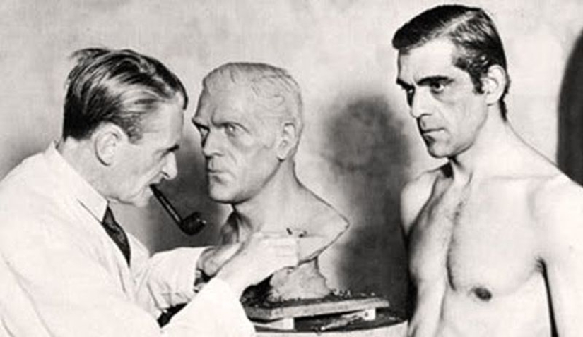 Detrás de escena de las películas clásicas de Frankenstein