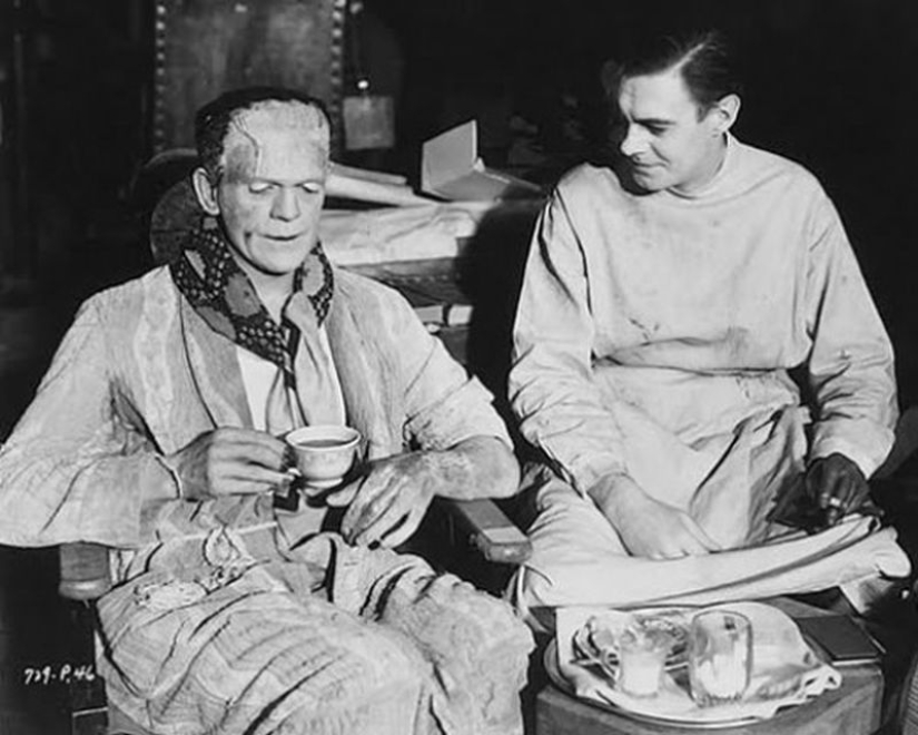 Detrás de escena de las películas clásicas de Frankenstein