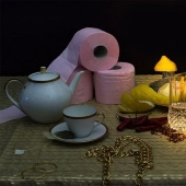 Diets of celebrities in a funny photo project Diets of celebrities in a funny photo project