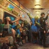 Dive into Gothic: dark fantasy worlds of Illustrator Tony Sart Dive into Gothic: dark fantasy worlds of Illustrator Tony Sart