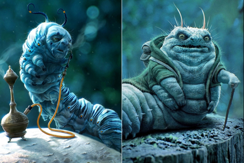 Don't be born beautiful: the first concepts of famous Hollywood characters Don't be born beautiful: the first concepts of famous Hollywood characters