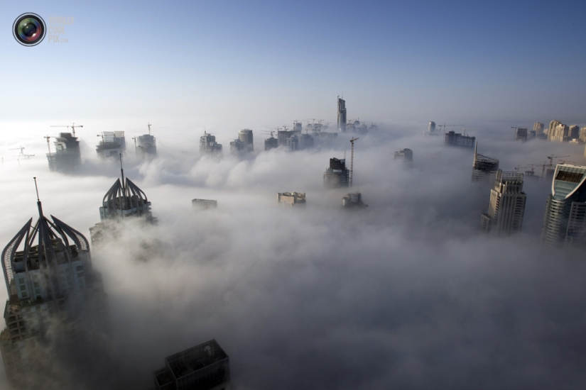 Dubai from a bird's eye view