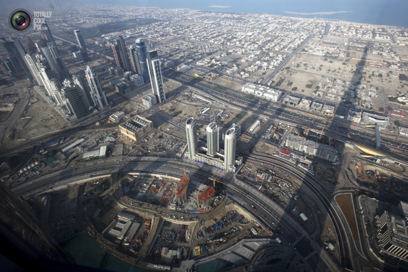 Dubai from a bird's eye view