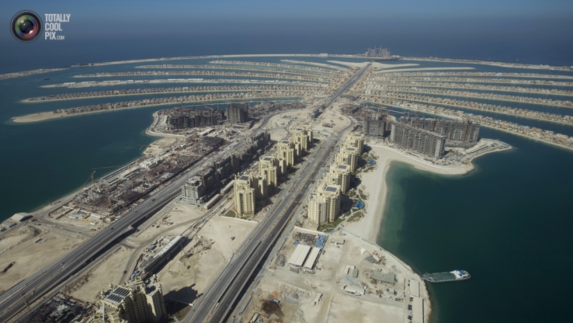 Dubai from a bird's eye view