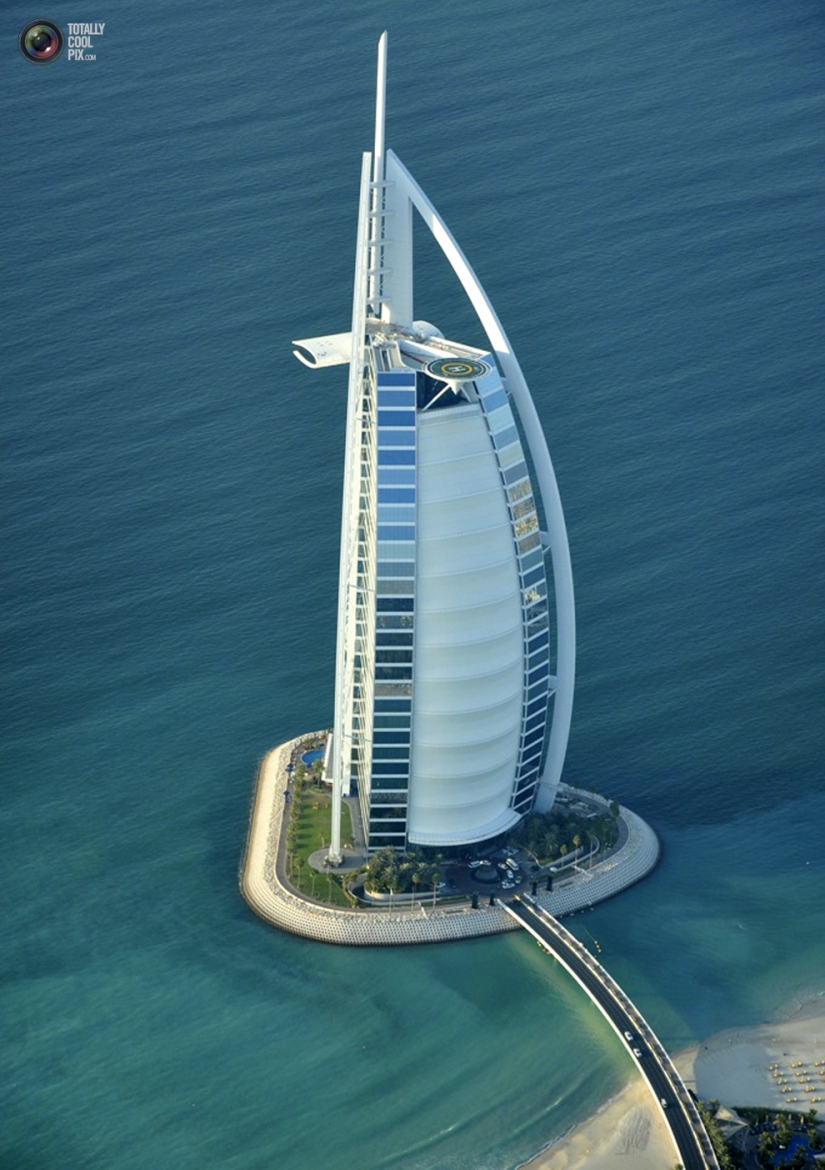 Dubai from a bird's eye view