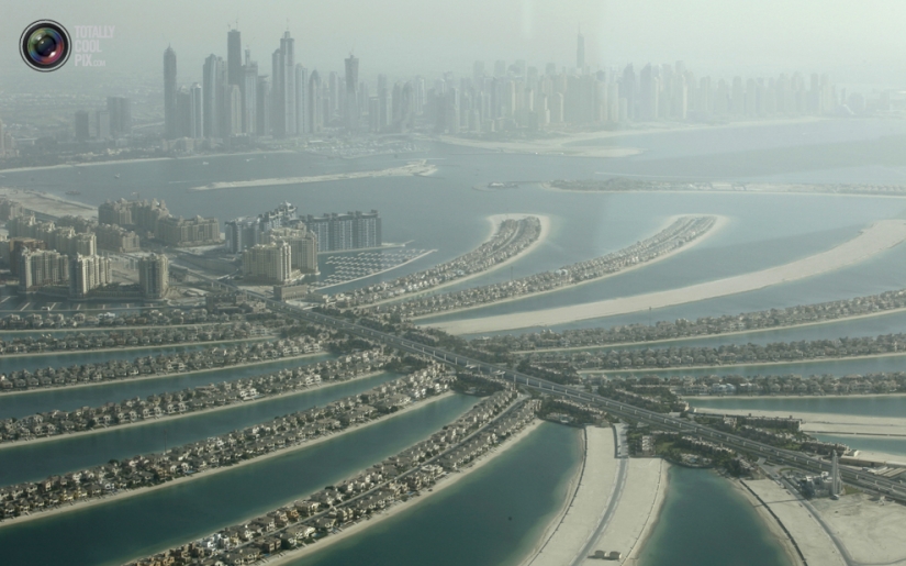 Dubai from a bird's eye view