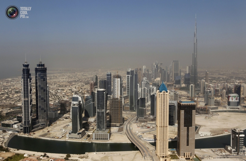 Dubai from a bird's eye view