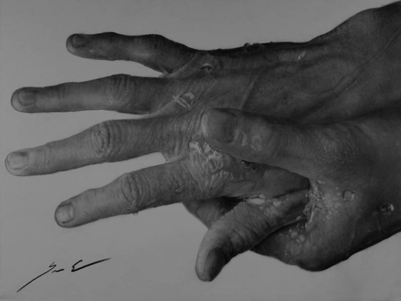 Dylan Eakin and his photorealistic charcoal drawings Dylan Eakin and his photorealistic charcoal drawings
