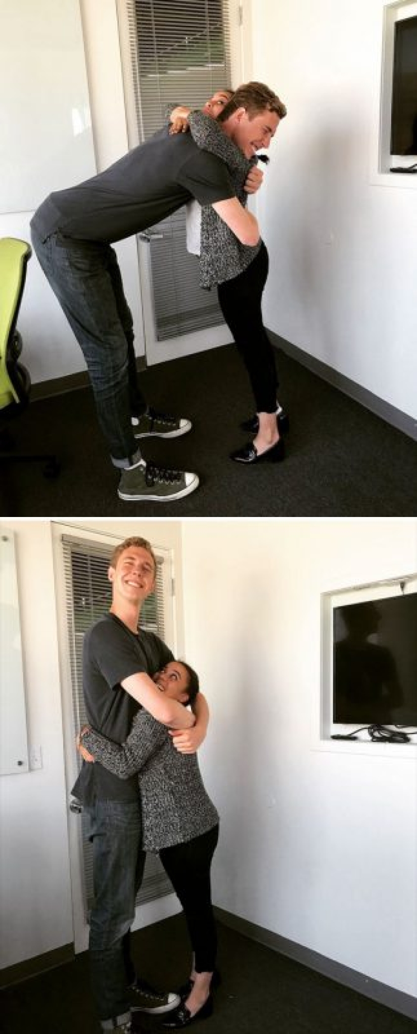 Each Gandalf needs his own Frodo, or 20 photos of very large and small people Each Gandalf needs his own Frodo, or 20 photos of very large and small people