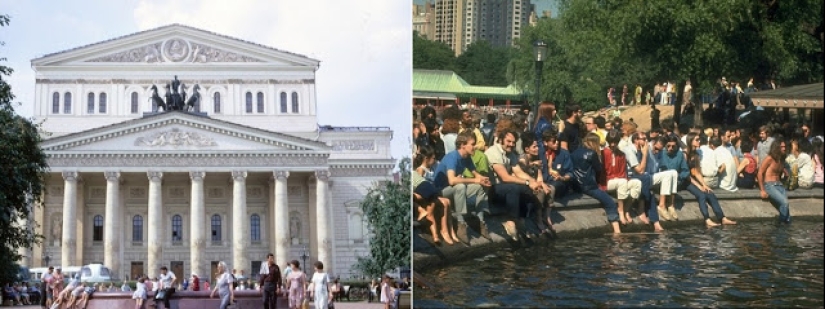 East and West: Color photographs of Moscow and New York in 1969