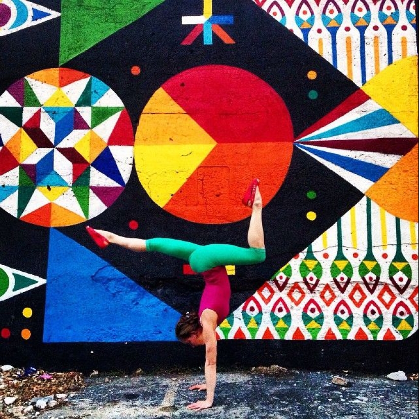 El amor y el yoga se pueden practicar en cualquier lugar El amor y el yoga se pueden practicar en cualquier lugar