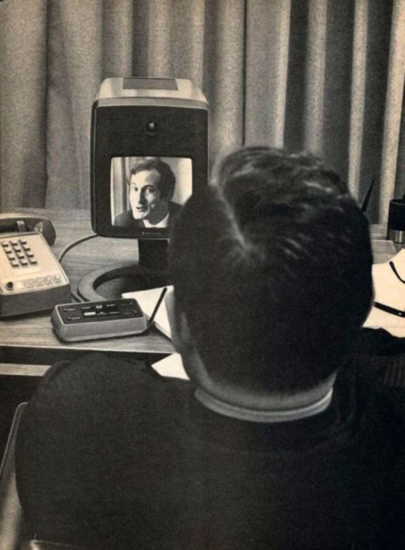 El antepasado de Skype y FaceTime: el primer teléfono de videófono en el que era posible verse el uno al otro