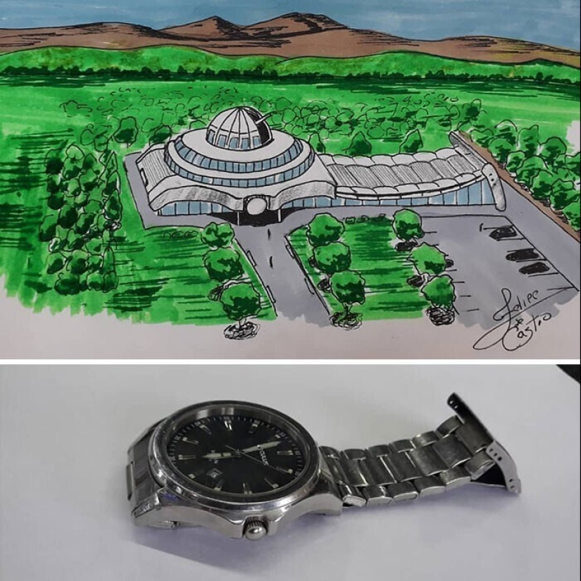 El arquitecto de Brasil atrae surrealista edificios inspirados por los objetos familiares