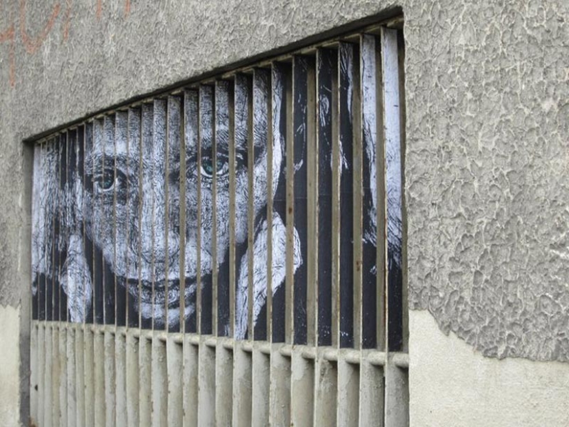 El arte de la calle en rieles