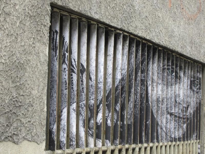 El arte de la calle en rieles
