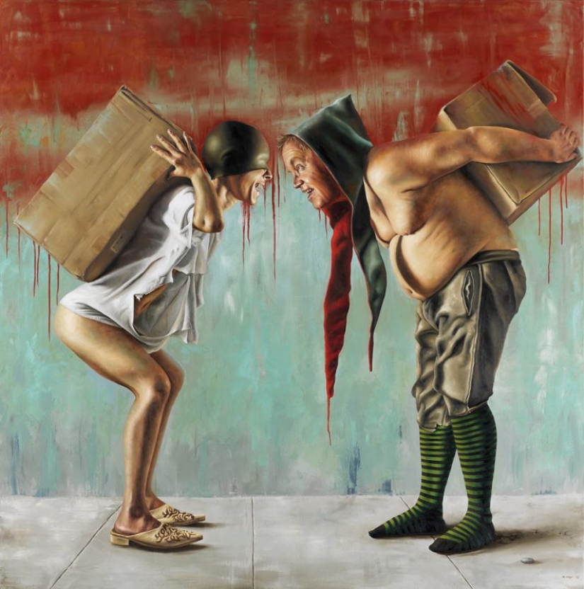 El artista Franz Anton Hoeger: un huevo duro realismo de las pinturas Europeas El artista Franz Anton Hoeger: un huevo duro realismo de las pinturas Europeas