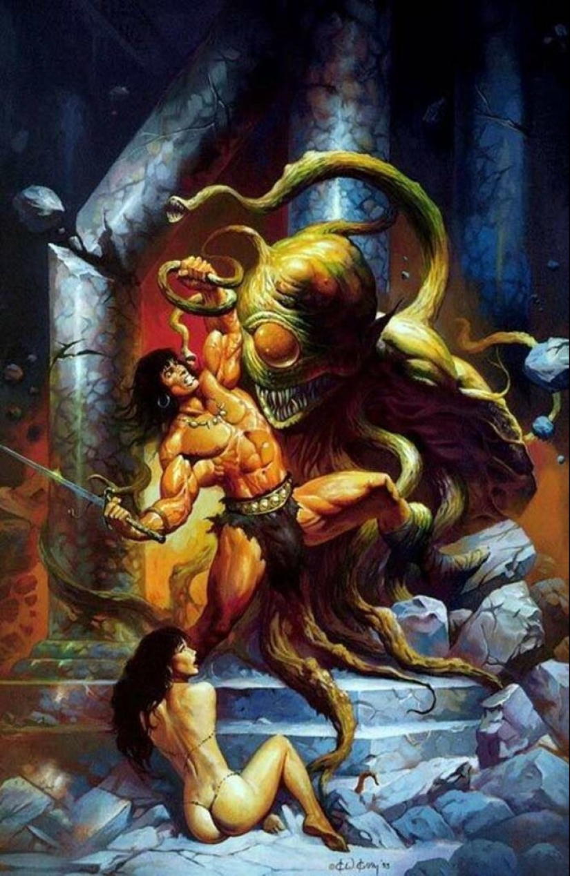 El artista Ken Kelly y su increíble arte de fantasía
