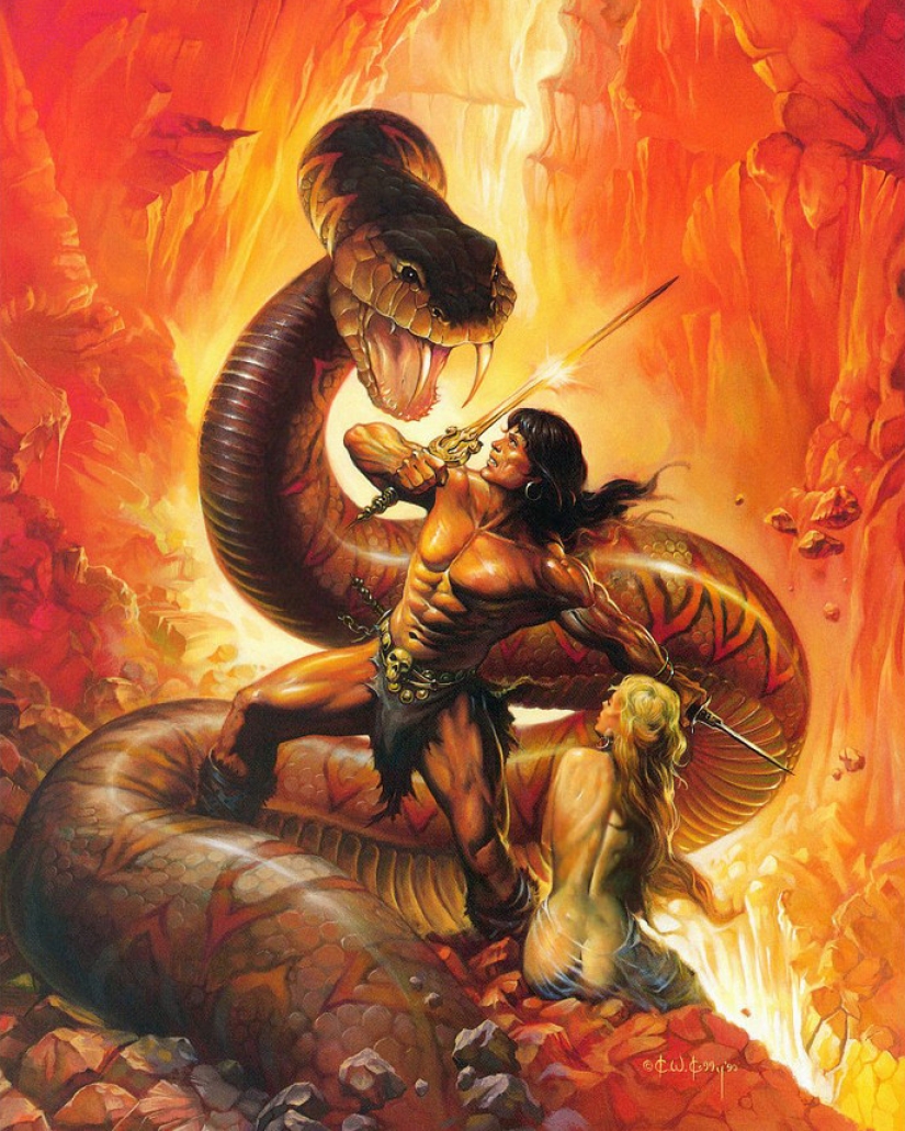 El artista Ken Kelly y su increíble arte de fantasía