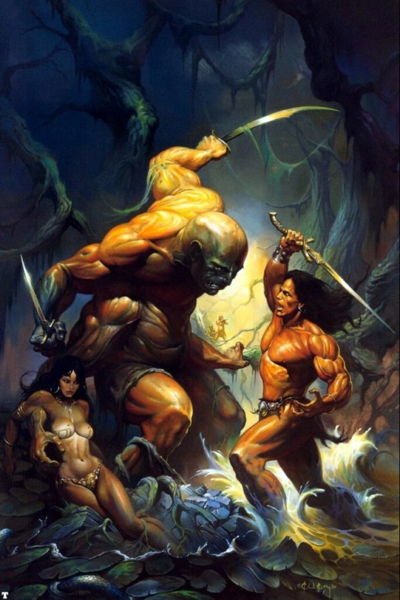 El artista Ken Kelly y su increíble arte de fantasía