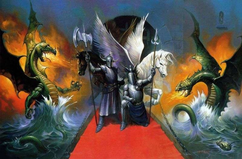 El artista Ken Kelly y su increíble arte de fantasía