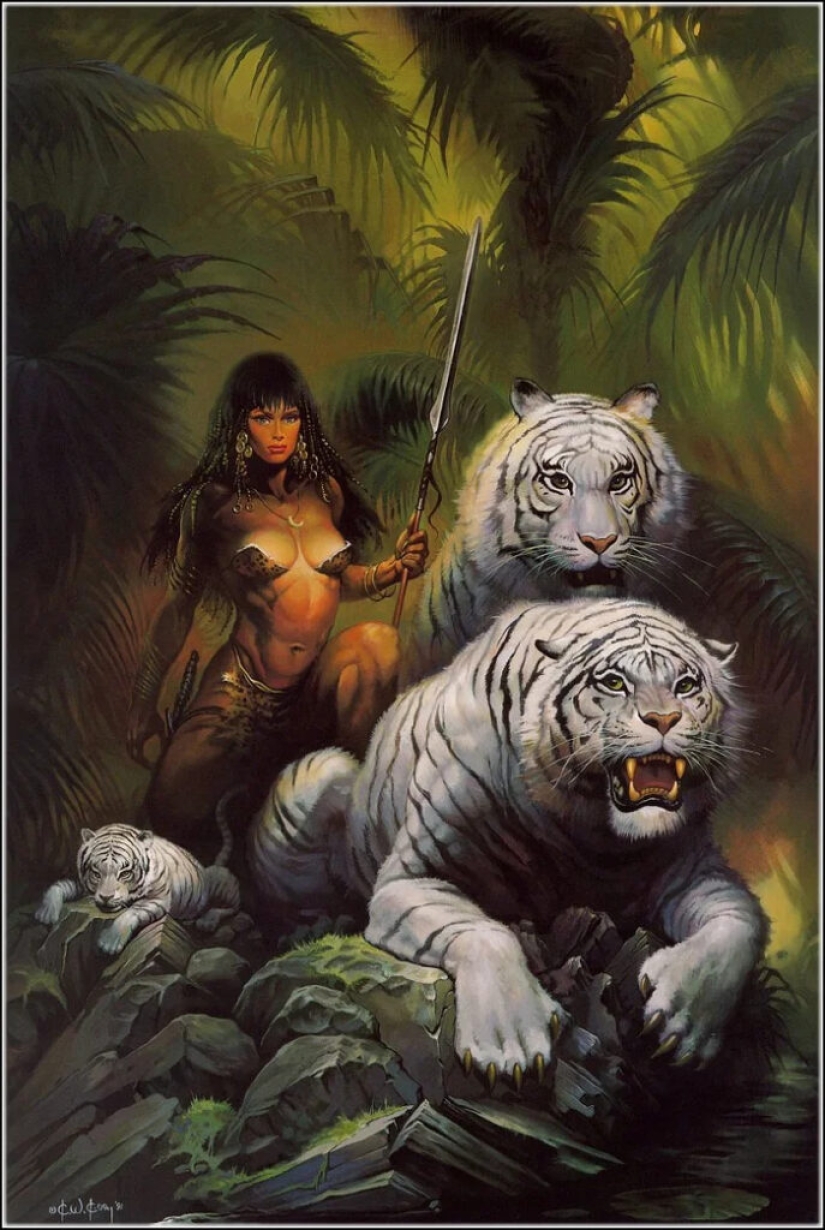 El artista Ken Kelly y su increíble arte de fantasía