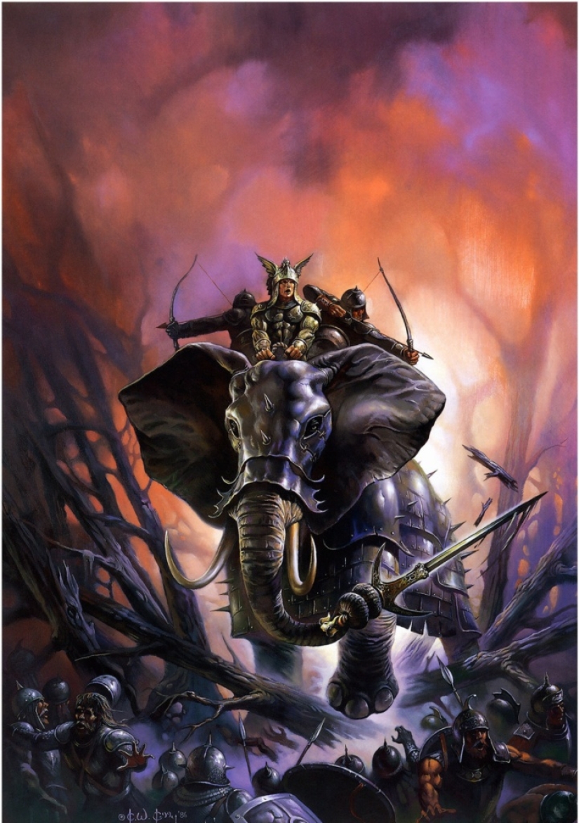 El artista Ken Kelly y su increíble arte de fantasía