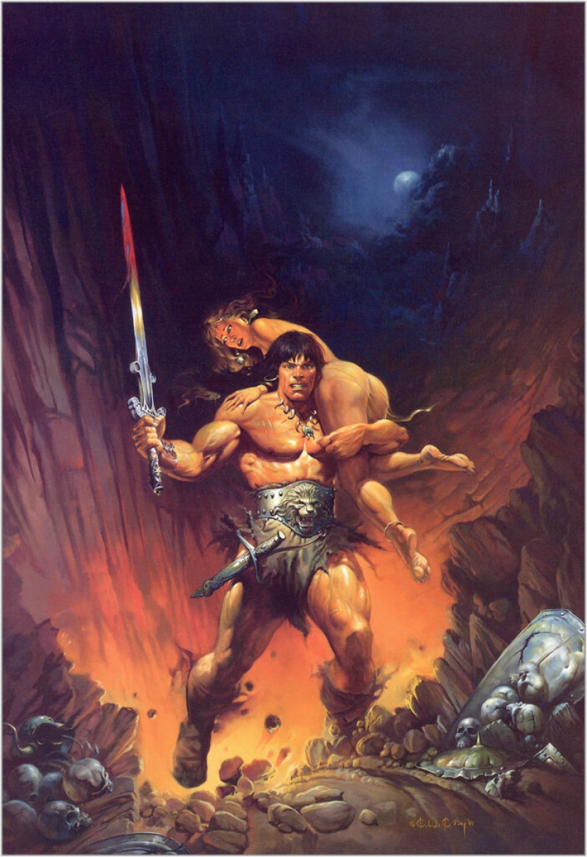 El artista Ken Kelly y su increíble arte de fantasía