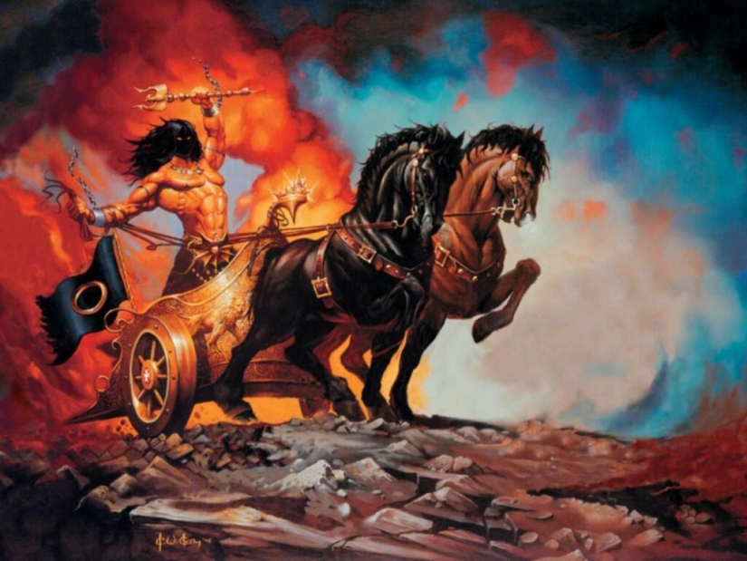 El artista Ken Kelly y su increíble arte de fantasía