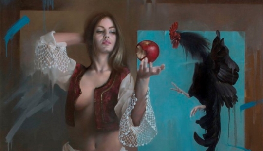 El artista macedonio Sinisa Kashavelski y su realismo, envueltos en un velo de misterio