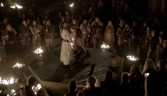 El científico confirmó que la legendaria ejecución de los vikingos "águila sangrienta" existía