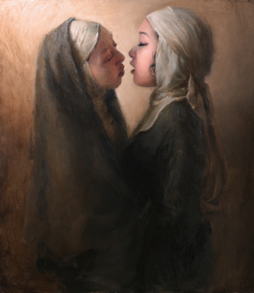 El despertar del Renacimiento en las pinturas del artista estadounidense Sean Burke