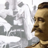 El Dr. Nicholas Senn es un cirujano que infló a sus pacientes con hidrógeno