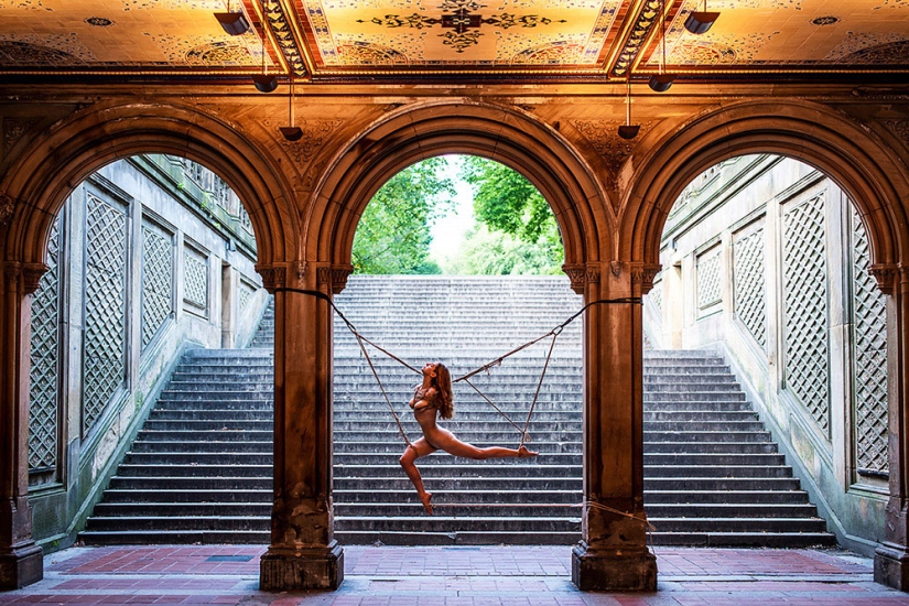 El fotógrafo El Arcángel Sucio y su Shibari en las calles de Nueva York: Cuando el arte revela la libertad