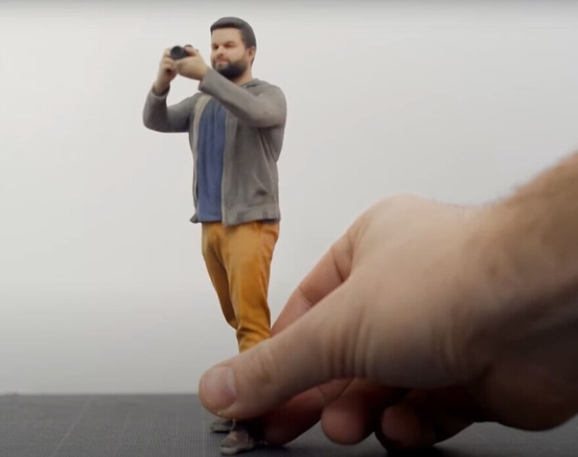 El fotógrafo se ha convertido en un 3D en miniatura para ver el mundo de nuevas maneras