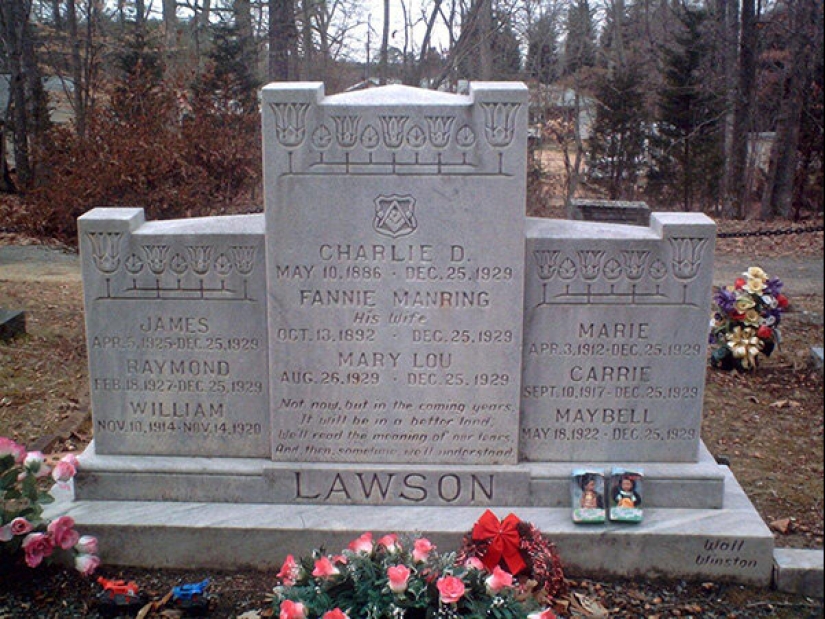 El inquietante secreto de la fotografía familiar de Lawson