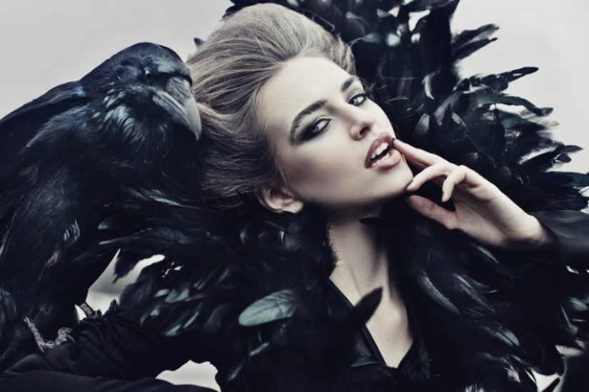 El misticismo y sensualidad en las fotos, Ekaterina Belinskaya