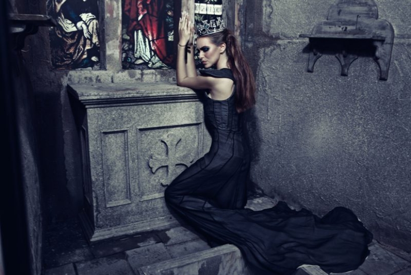 El misticismo y sensualidad en las fotos, Ekaterina Belinskaya