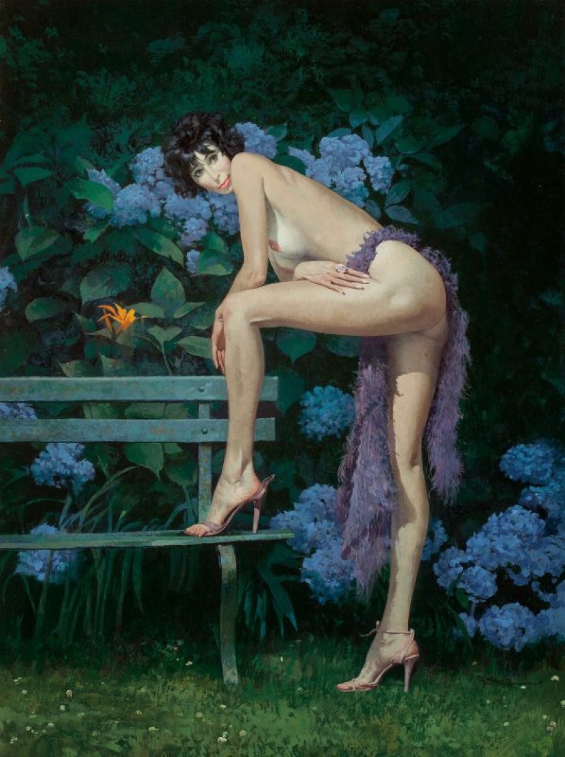 El mundo aventurero del artista Robert McGinnis: chicas calientes y pasiones espías
